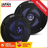 Pyle Embedded Fully Waterproof Car 2WAY Full Range Speaker Double Cone Marine Speaker 6.5-inch Round