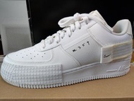 Nike Air Force 1 Type 'White' US9 全新未著用 CQ2344-101 價格可議