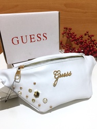 TAS WAIST BAG PREMIUM GUESS DIAMOND IMPORT FREE BOX FREE DUSTBAG
