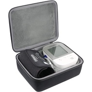 co2CREA Hard Case for OMRON Silver M4 Blood Pressure Monitor Upper Arm Cuff BP5250 BP7250 HEM-7156 H