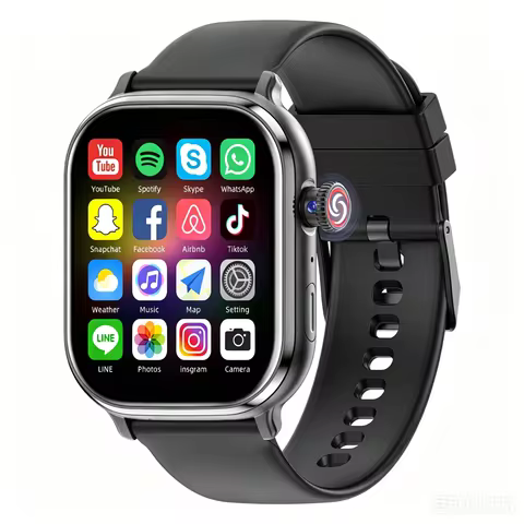 VP69 Android 15.0 2.39inch Amoled 5G full Netcom Smartwatch Smart Watches With 8MP 200° Rotating Cam