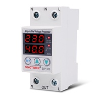 SINOTIMER SVP-916 over Voltage Protection Limit Current Dual Display Surge Protector 220V Automatic