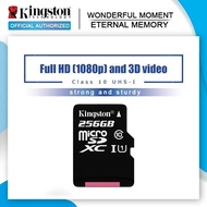 100% Original Micro SD Card Kingston 32GB 64GB microsd 128GB 16G 256G microsdxc Class10 Flash Memory