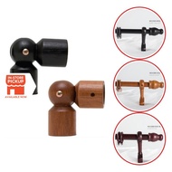 Corner Connector, Penyambung Sudut, Aksesori Batang Langsir, Accessory Curtain Rod 28mm for L-Shaped