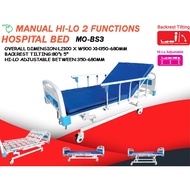 Mobilis Hospital Bed Manual Hi-Lo 2 Functions / Manual Katil Hospital Hi-Lo 2 Fungsi MO-BS3