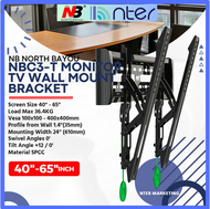 NB North Bayou Original NBC3-T 40"-65" 40 43 47 50 55 60 65 Inch TV Monitor Wall Mount Bracket Max36.4KG NBC3-T C3T C3-T