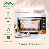 Ukoeo Oven 32L, 52L, Dual Heat Bar Super Fast Cooking - Genuine Product -