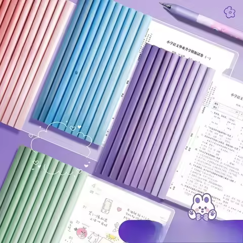 2025 A4 Pull Rod Clip with a High-Value Water Drop Design, Large Capacity, And Thickened Storage for