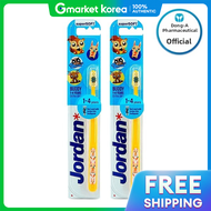 Jordan | Jordan Buddi Stage 1 Toothbrush for Toddlers Aged 1-4 2-Pack Body Hair Oral Care