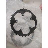 Carbon Chainring for Brompton 56T (BCD 110 &amp; BCD 130) ,54T &amp; 52T(BCD110)