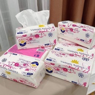 Sét 10 gói Giấy Rút Lụa Airline Mềm Dai Mịn 300 tờ / 3 lớp