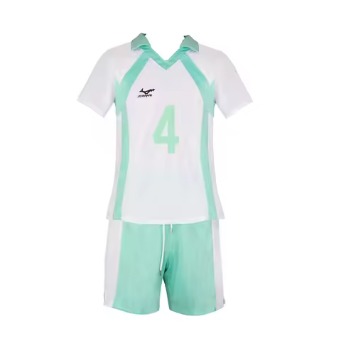 Anime Oikawa Tooru Cosplay Costume Green Volleyball Sportswear Competition Clothes T-shirt Short Pan