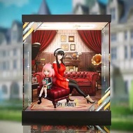[AOWOBOX] Good Smile SPY x FAMILY 間諜家家酒 1/7 安妮亞 約兒 手辦高透主題展示盒 展示箱 display box 亞加力 模型盒 亞加力展示盒 燈