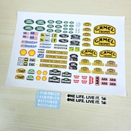 2023 Camel Trophy Sticker for 1/10 RC Car Land Rover Defender D90 D110 RC4WD D1RC TRX4