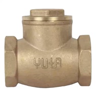 Check brass yuta 1/2 - 1-1/2