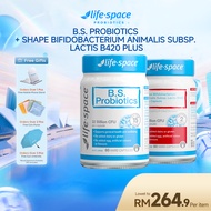 LIFE-SPACE B.S. PROBIOTICS CAPSULE + LIFE-SPACE SHAPE BIFIDOBACTERIUM LACTIS B420 PLUS CAPSULE