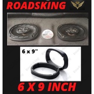 2PCS CAR AUDIO SPEAKER SPACER FRAME COVER CASING SIDE DOOR 6X9 6 X 9