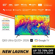 PRISM+ Q65 Ultra 2026 Q-Ultra Series QLED+ | 4K AI Google TV | 65 inch TV