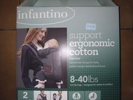 全新 infantino support ergonomic cotton 嬰兒背帶 兒童揹帶 小孩護帶 小朋友 baby