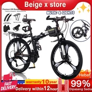 Beige 18"Inch Mountain Bike for Kids with Disc Brake bicycle kids Basikal kanak-kanak