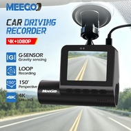 MeeGoo 4K WiFi Dual-Channel Dashcam 4K Front + 1080P Rear Dashcam Control Super Night Vision 高清行车记录仪