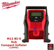 Milwaukee M12BI-0 Sub Compact Inflator (SOLO)