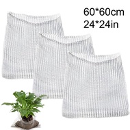 [Big discount] 304 stainless steel metal mesh bag plant root protection bag metal mesh bag
