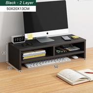 โต๊ะวางโน๊ตบุ๊ค laptop stands ชั้นไม้วางจอคอม ชั้นวางจอคอม โต๊ะวางคอม จัดเก็บของ ชั้นวางคอมพิวเตอร์ท