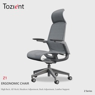 TOZIENT Office Chair Computer Desk Chair Adjustable Arm Rest Ergonomic Chair