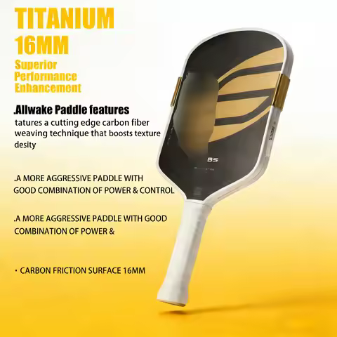 Boom Core Pickleball Paddle EPP Material, Power & Explosive Hits, Great Feel & Performance, High For