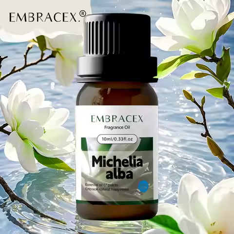 10ml Michelia Alba Essential Oil Floral Scent Oil Gifts Bath Treats Making Skincare Oils Soap Massag