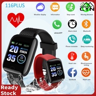 116 Plus Smart Watch Men Women Wristwatch Heart Rate Blood Pressure Monitoring Smartwatch For Androi