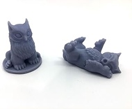 HERO Creations Ursidae Bubo- 2 Pack Miniatures - Dungeons and Dragons Pathfinder - Baby DND - Figuri