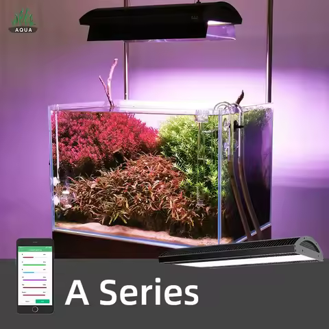 Week Aqua A430 PRO 120W Aquatic Freshwater Fish Tank Water Plant Light APP Timing Dimming LED Sunris