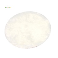 faux sheepskin wool carpet 30 x 30 cm  soft longhair decorative carpet cushion Chair sofa mat