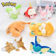 Plush Sleeping Toy Pamo Fuecoco Charizard Vaporeon Lucario Stuffed Doll Chikorita Pachirisu Yamper