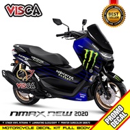 Decal Nmax 2021 Full Body Stiker Nmax 2021 Full Body Monster Energy Motogp