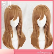 honeypanda Anime Cells At Work Cosplay Wig Platelet Long Straight Brown Cosplay Prop Hataraku Saibou