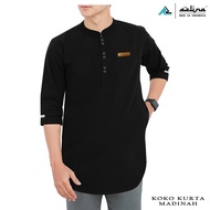 Adult Men's Koko Kurta Shirt 3/4 Sleeves Madinah Cotton Material Cool Super comfortable