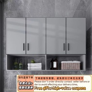 Get 8% Coupon/ Alloy Wall Cupboard Locker Balcony Wall Cabinet Bathroom Bathroom Cabinet Kitchen Alu