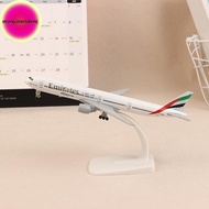 Strongaroetrtomj 20cm B777 UAE Emirates Airline Boeing 777 Aircraft Model Die-casting Alloy Metal Ai