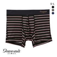 Gravevault BORDER mens short boxer briefs (Made in Japan, Sizes S-L)(483052192)(Direct from Japan)1