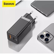 Baseus gan 65w charger dual usb port quick charger
