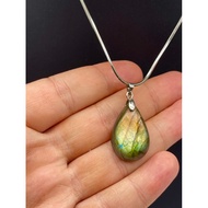 AAA Quality Natural Rainbow Labradorite Pendant for men and Women