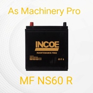 （Ready Stock) Battery Kering NS60 R Jenama INCOE High Quality Warranty 1Tahun