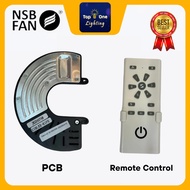 NSB VEERA 42”/56” Ceiling Fan PCB BOARD RECEIVER / REMOTE CONTROL