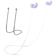 Pawcute 2Pcs Safety Ear Plugs Connector Cord, Soft Silicone Earplugs Lanyard Without Earplugs(Black+