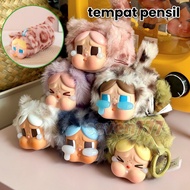 [Local Delivery] CRYBABY Wild But Cutie Pencil Case Large Multifunction Portable Plush Cosmetic/CryB