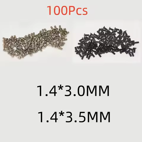 100pcs/Lot 3.0mm 3.5mm Screws For Samsung Galaxy A10 A20 A50 A52 Note 2 3 4 5 Mobile Phone Screw Bol