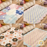Home Living Room Sofa Carpet Tea Table Blanket Ins Wind Bedroom Flower Floor Mat Girl Heart Bedside 